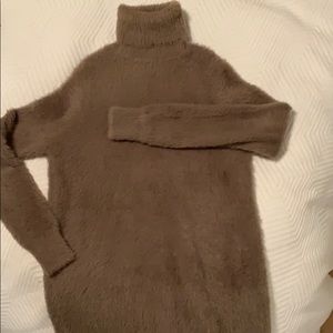 Fuzzy Zara Turtleneck